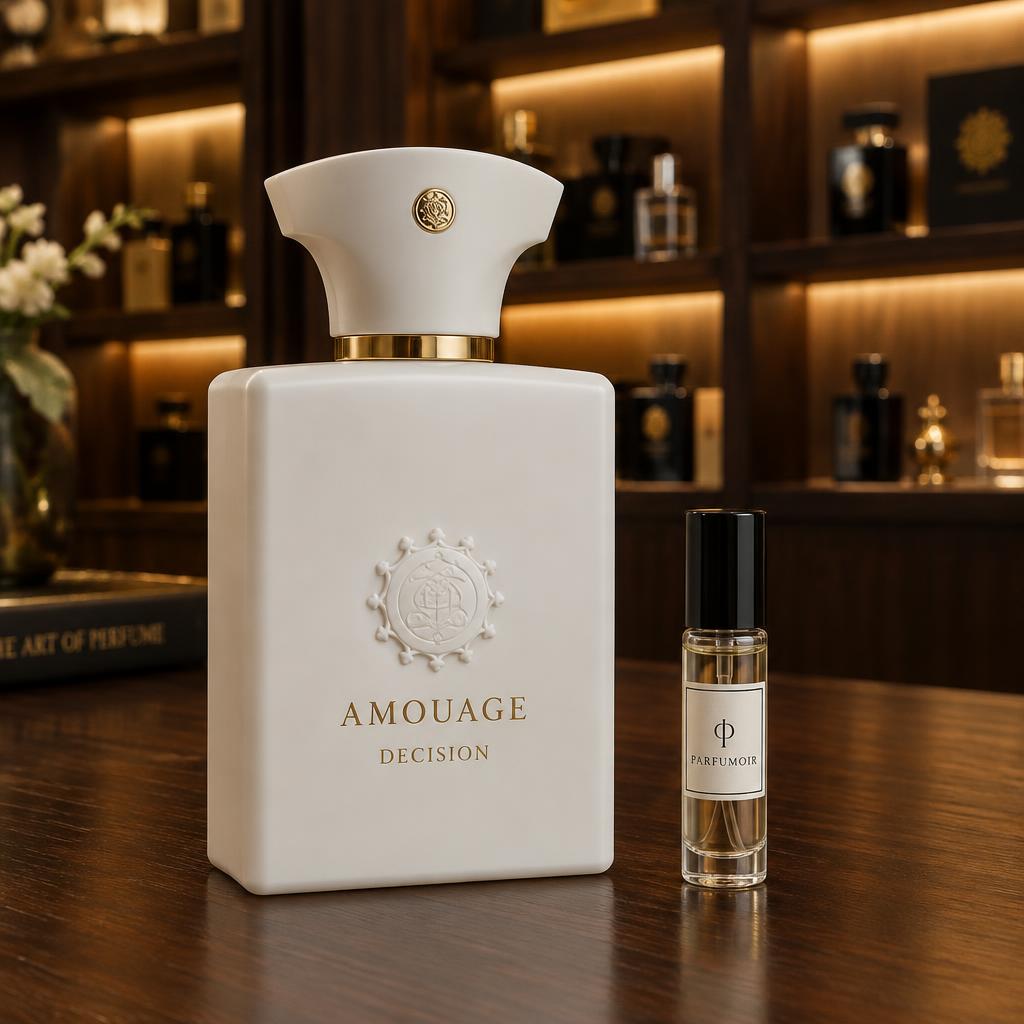 Amouage Decision – Abfüllung — Originalflakon und Parfumoir-Abfüllung